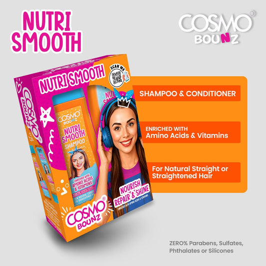 Bounz Kit Nutri Smooth 2 Pieces Shampoo & Conditioner