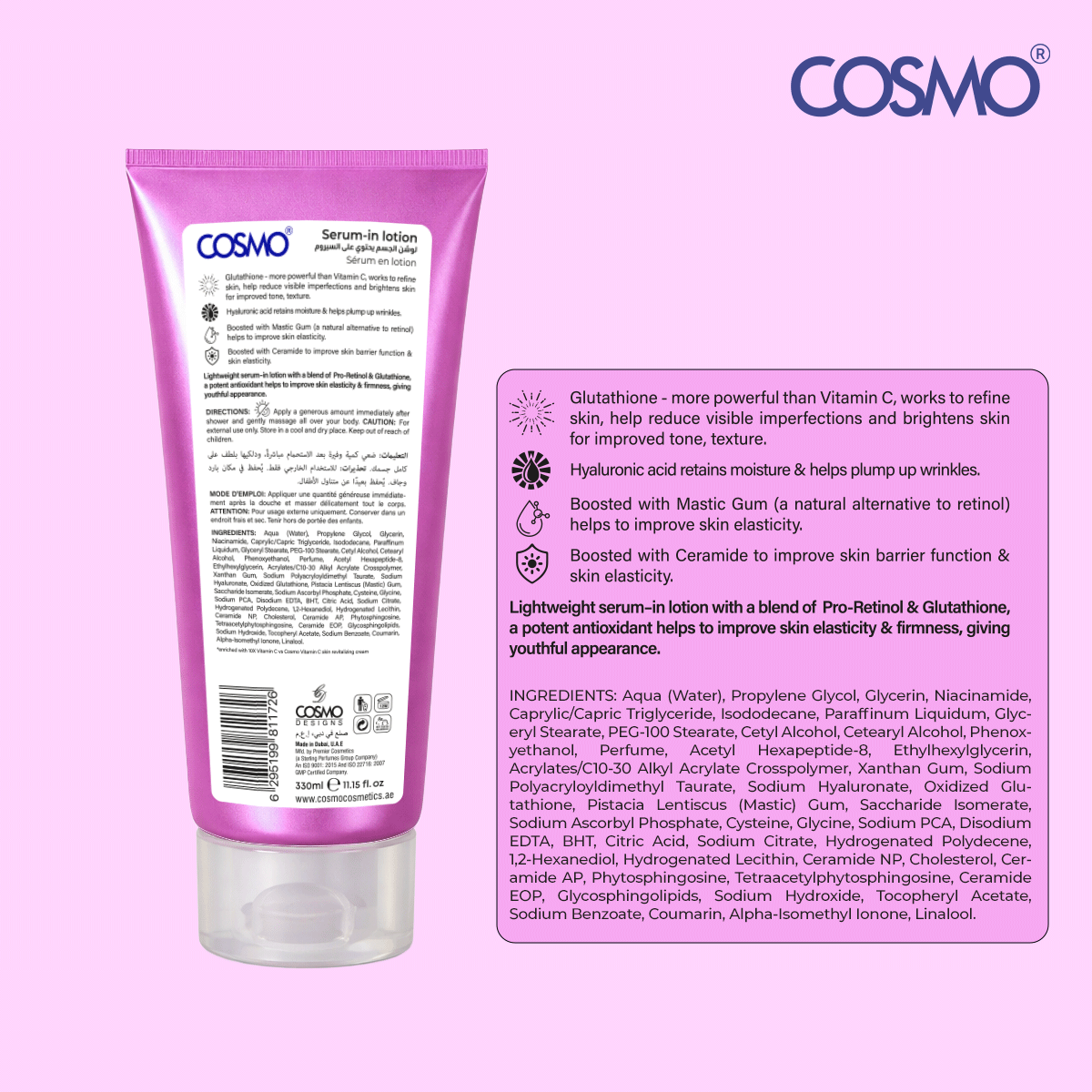 Glutathione Anti-Aging Serum-in Lotion