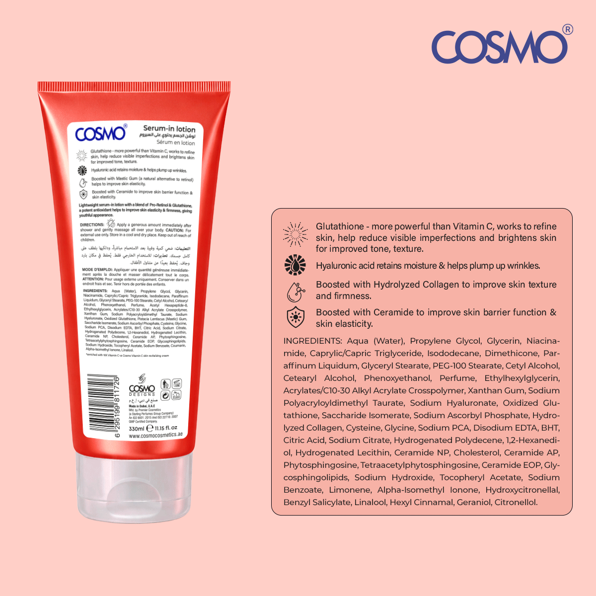 Glutathione Firming Serum-in Lotion