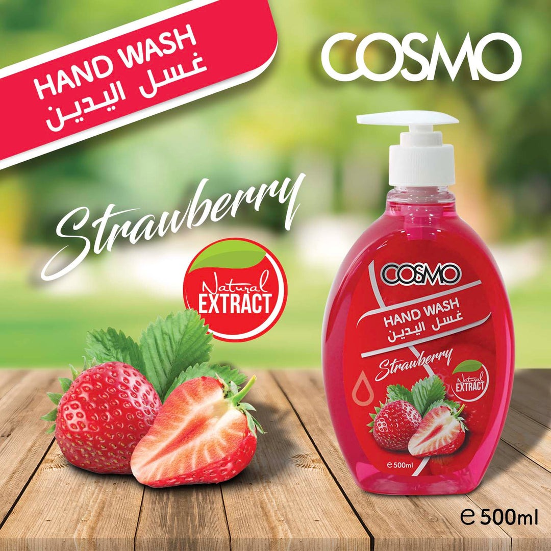 Cosmo Hand Wash Strawberry