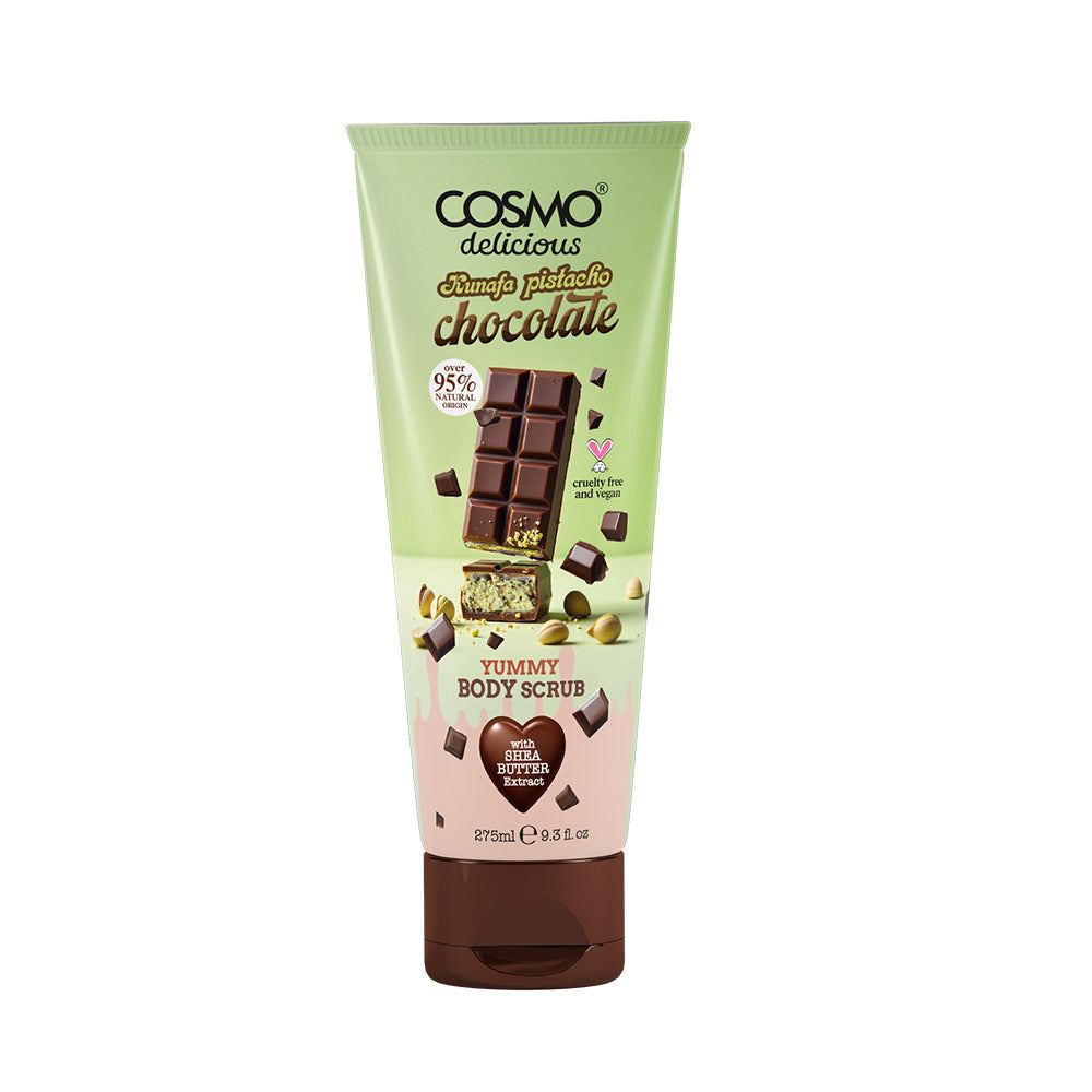 Delicious Kunafa Pistachio Chocolate Body Scrub