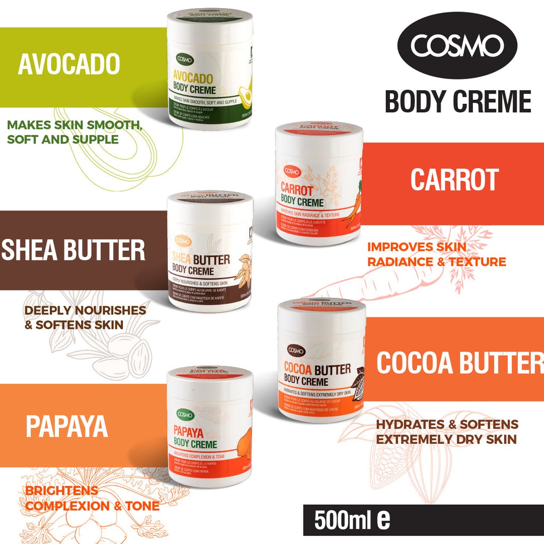 COSMO BODY MOISTURE CREAM SHEA BUTTER