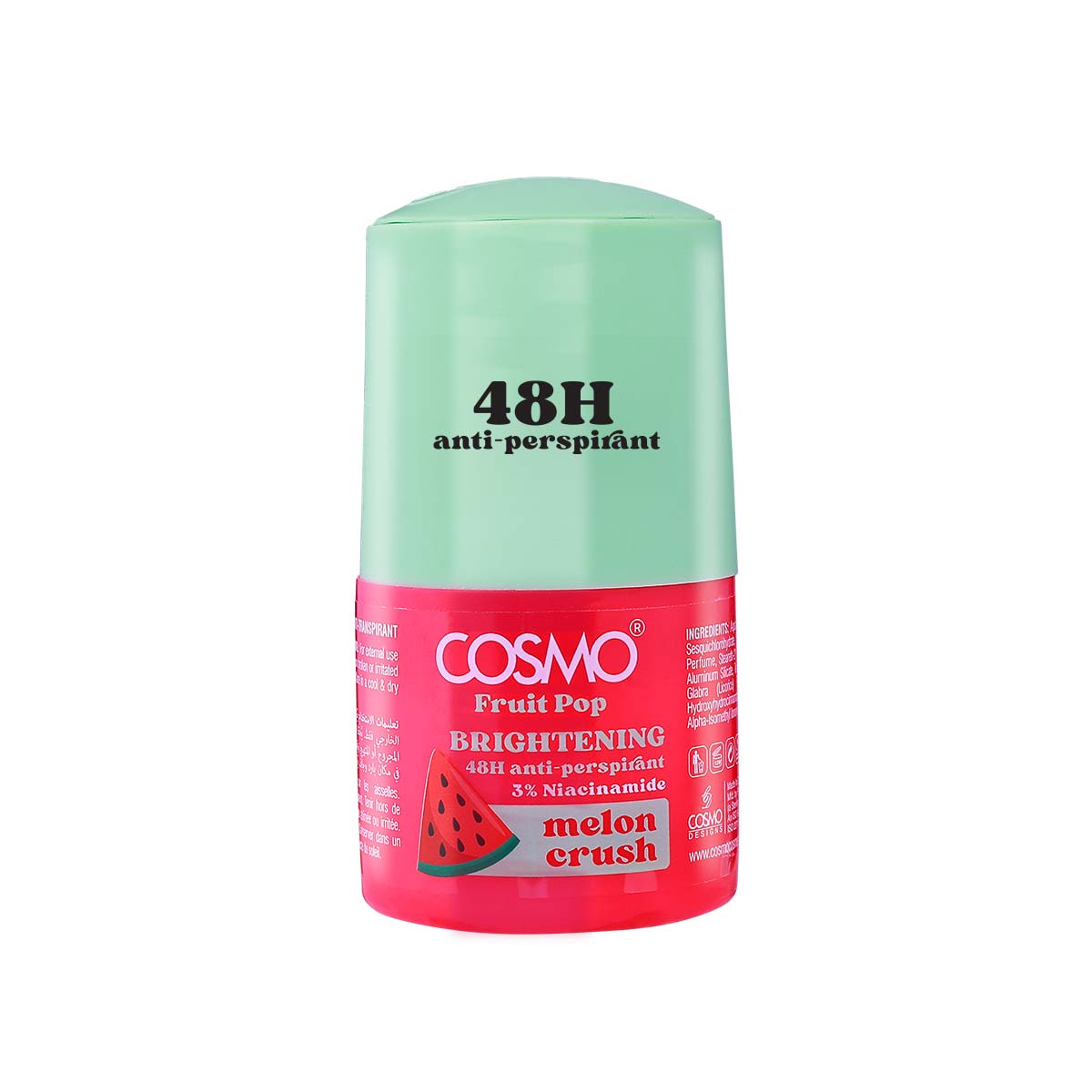 Cosmo Body Roll-on 48h Anti-perspirant Melon Crush