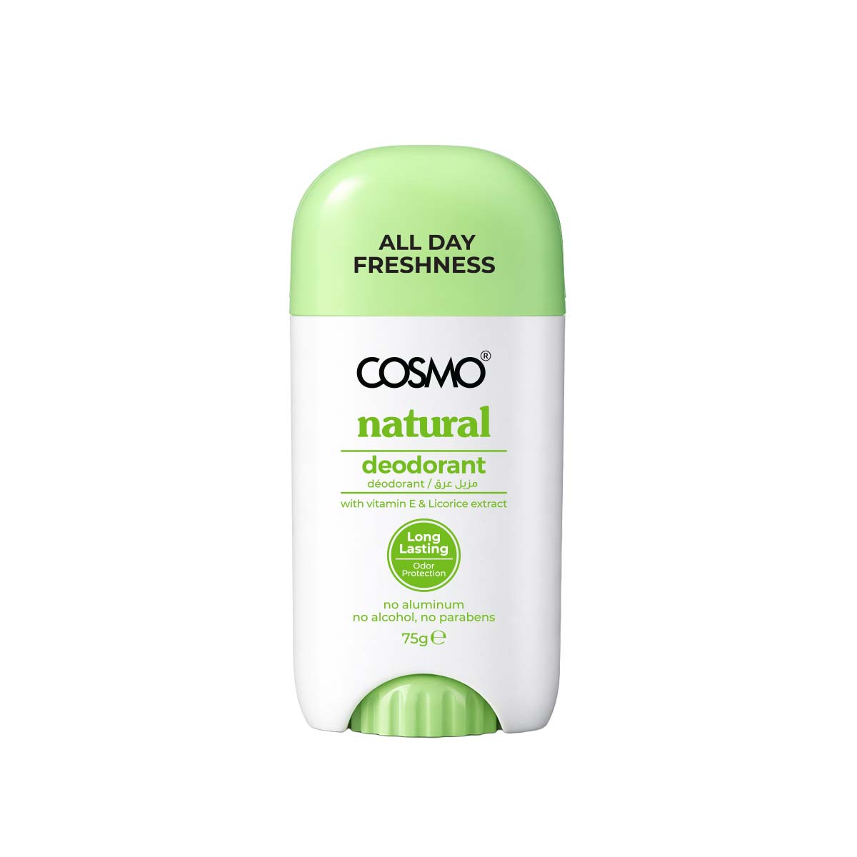 Cosmo Natural Deodorant Women - All Day Freshness