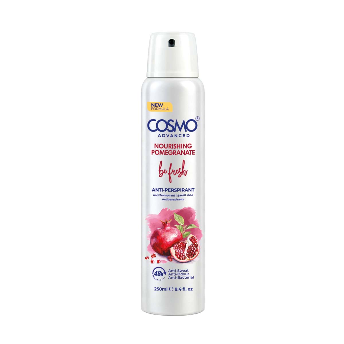 Be Fresh Body Anti-perspirant Deodorant Nourishing Pomegranate