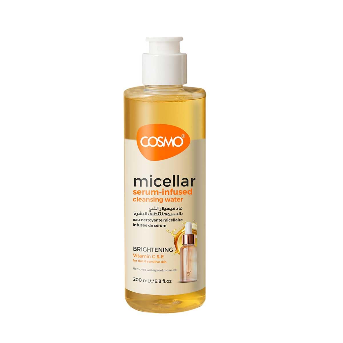 Micellar Serum Infused Cleansing Water Brightening