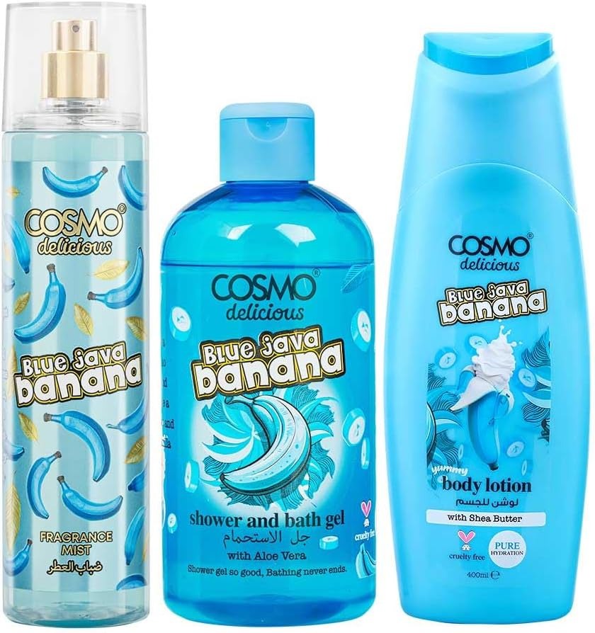 Cosmo Delicious Blue Java Banana 3pcs Kit