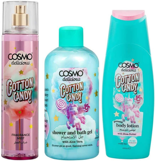 Delicious Cotton Candy 3pcs Kit