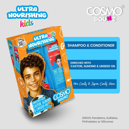 Bounz Kit Ultra Nourishing For Kids 2 Pieces Shampoo & Conditioner