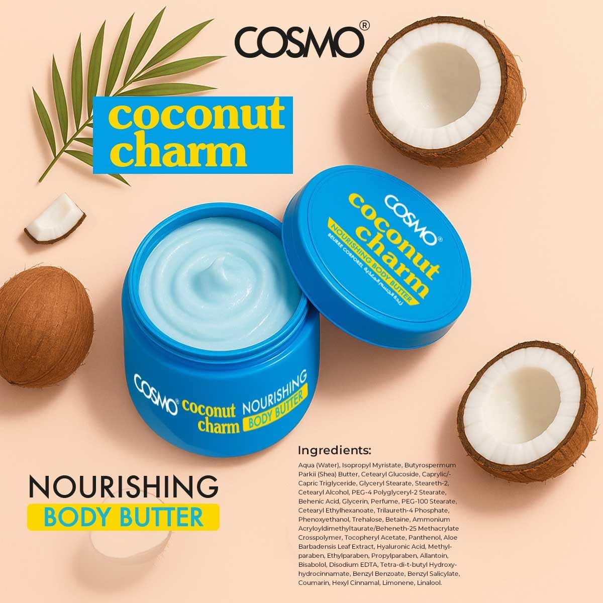 COSMO BODY BUTTER NOURISHING COCONUT