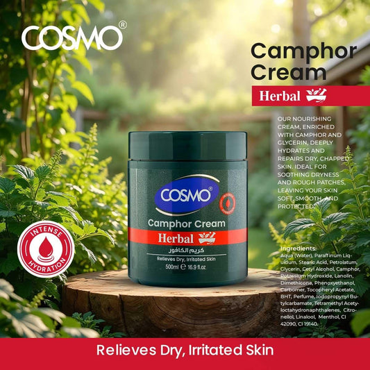 COSMO BODY CAMPHOR CREAM HERBAL