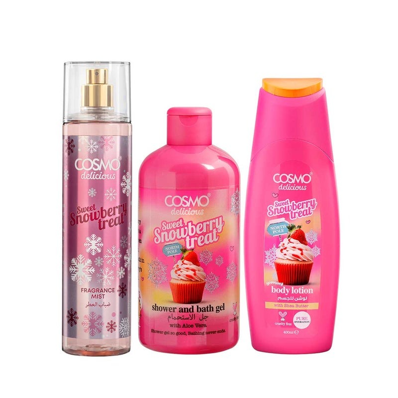 Delicious Sweet Snowberry Treat 3pcs Kit
