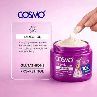 Glutathione Anti-Aging Serum-in Body Cream