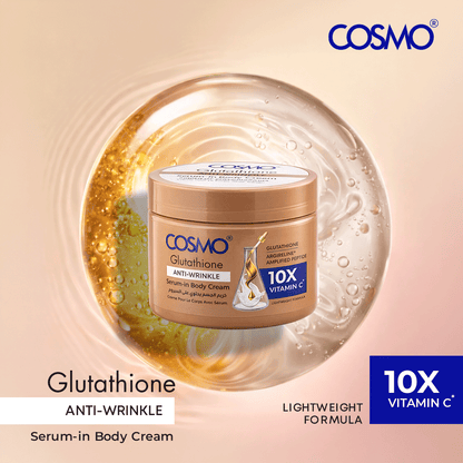 Glutathione Anti-Wrinkle Serum-in Body Cream