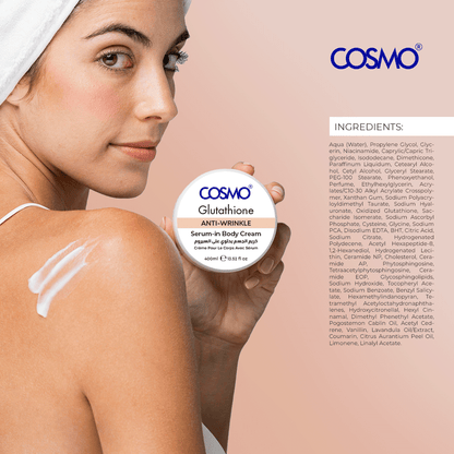 Glutathione Anti-Wrinkle Serum-in Body Cream