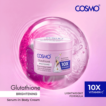 Glutathione Brightening Serum-in Body Cream