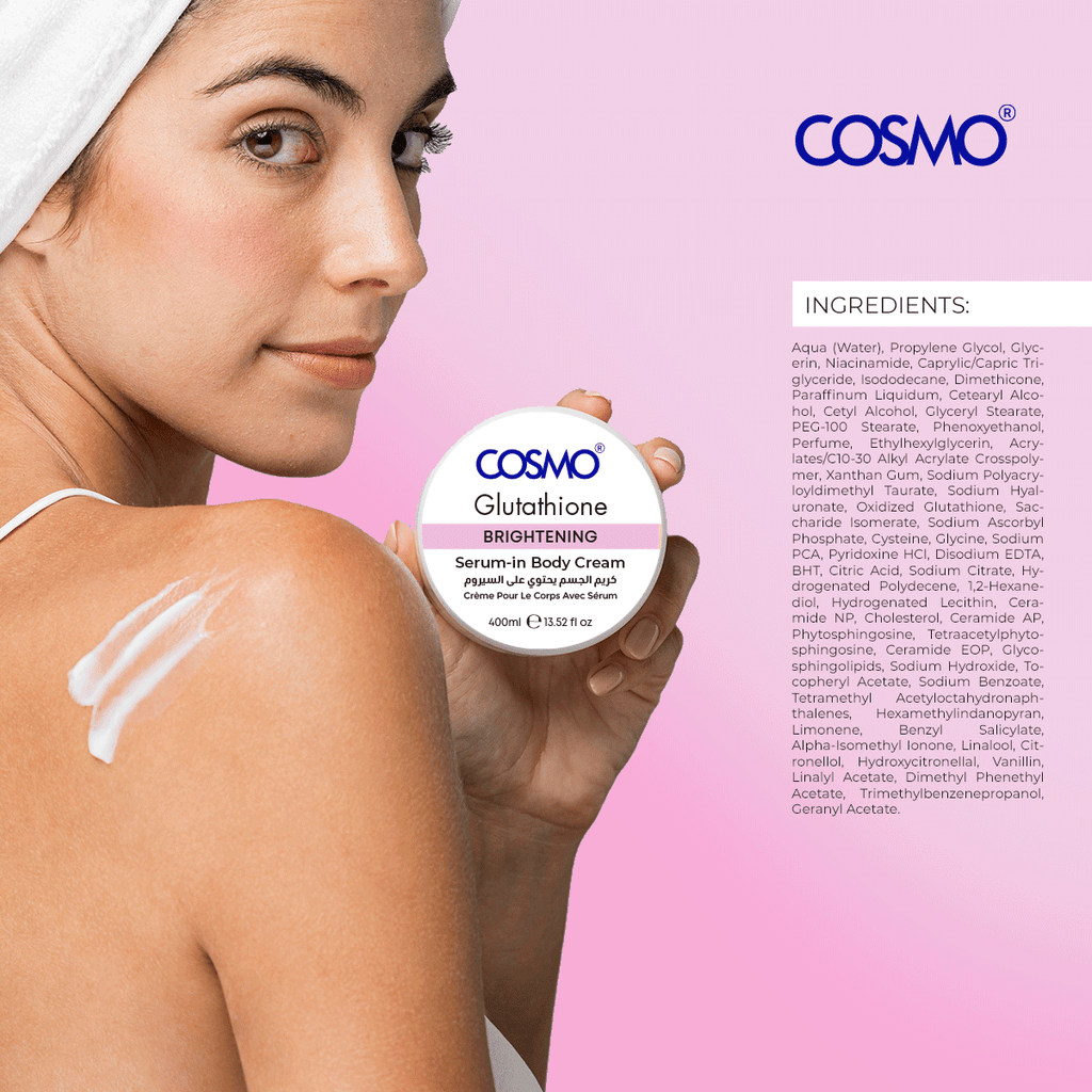 Glutathione Brightening Serum-in Body Cream