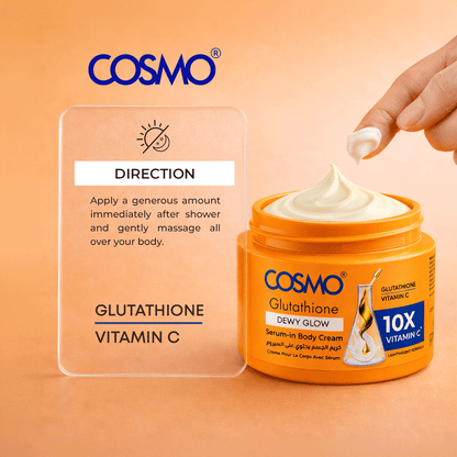 Glutathione Dewy Glow Serum-in Body Cream