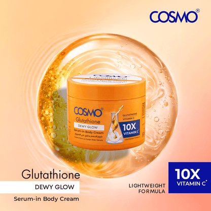 Glutathione Dewy Glow Serum-in Body Cream