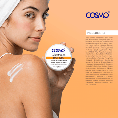 Glutathione Dewy Glow Serum-in Body Cream