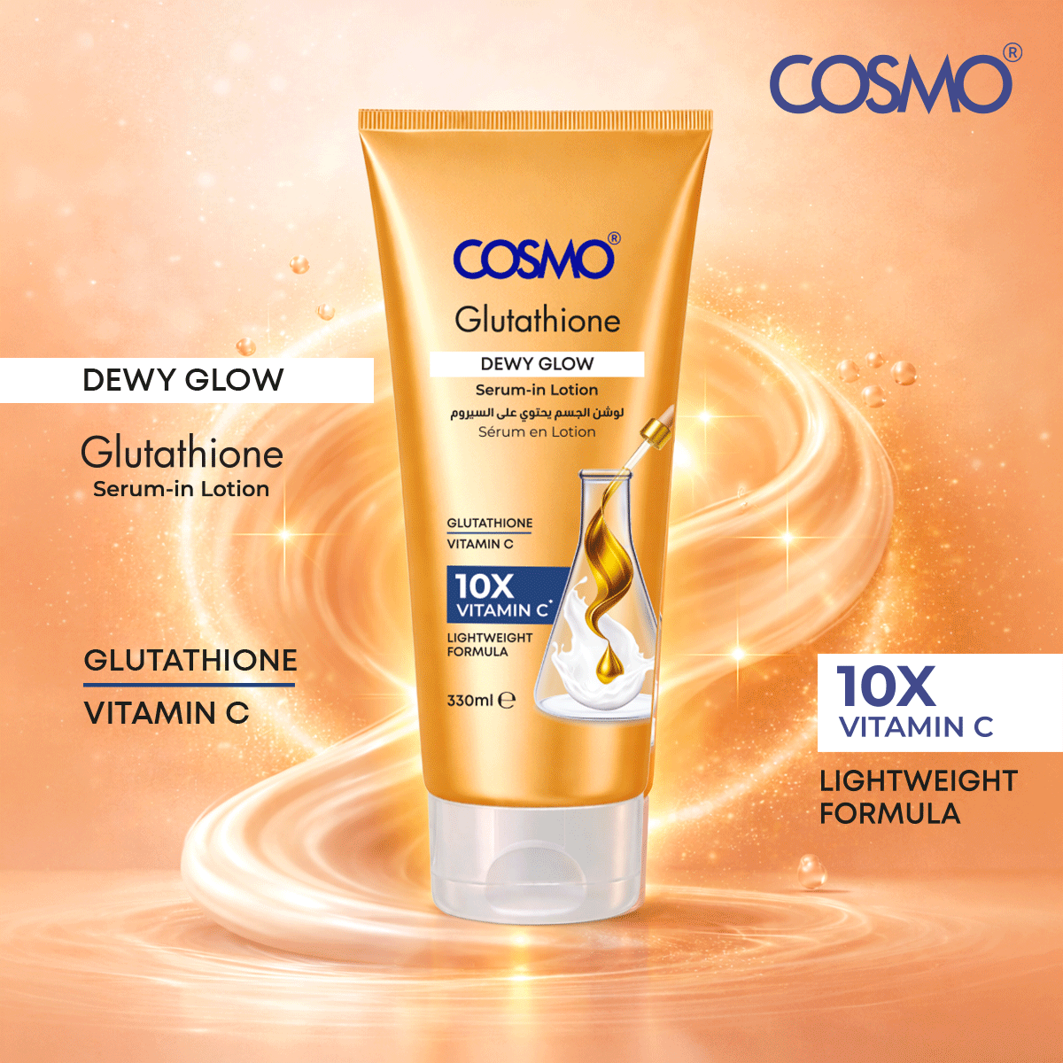 Glutathione Dewy Glow Serum-in Lotion