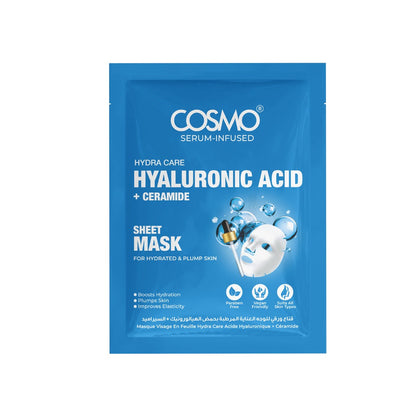 HYDRA CARE HYALURONIC ACID + CERAMIDE SHEET MASK