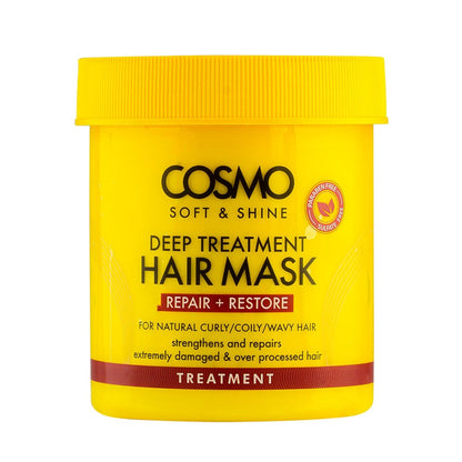 Cosmo Soft & Shine Strengthening Deep Treatment Hair Mask Treatment