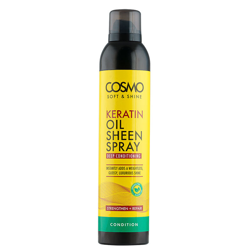 Cosmo Soft & Shine Keratin Oil Sheen Spray