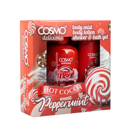 Cosmo Delicious Hot Cocoa Peppermint 3pcs Kit