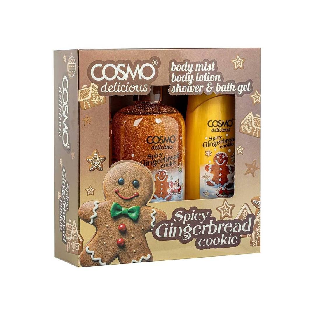 Delicious Spicy Gingerbread Cookie 3pcs Kit