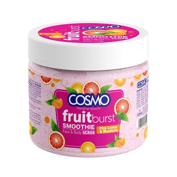 Pink Lemon & Mandarin Fruitburst Face And Body Scrub
