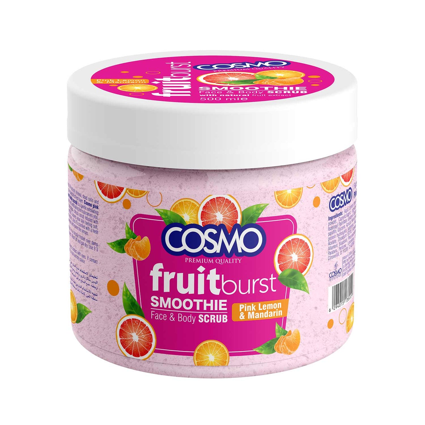 Pink Lemon & Mandarin Fruitburst Face And Body Scrub