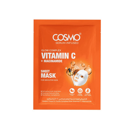 GLOW COMPLEX VITAMIN C + NIACINAMIDE SHEET MASK