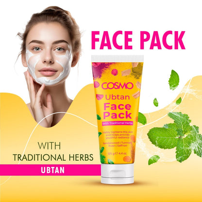 Ubtan Face Pack Traditional Herbs