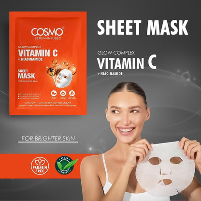 GLOW COMPLEX VITAMIN C + NIACINAMIDE SHEET MASK