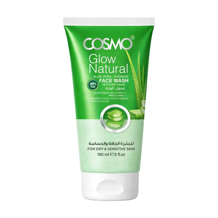 Glow Natural Aloe Vera Hydrate Face Wash
