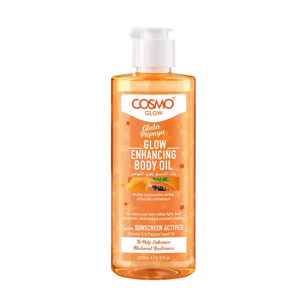 Cosmo Glow - Gluta Papaya Glow Enhancing Body Oil