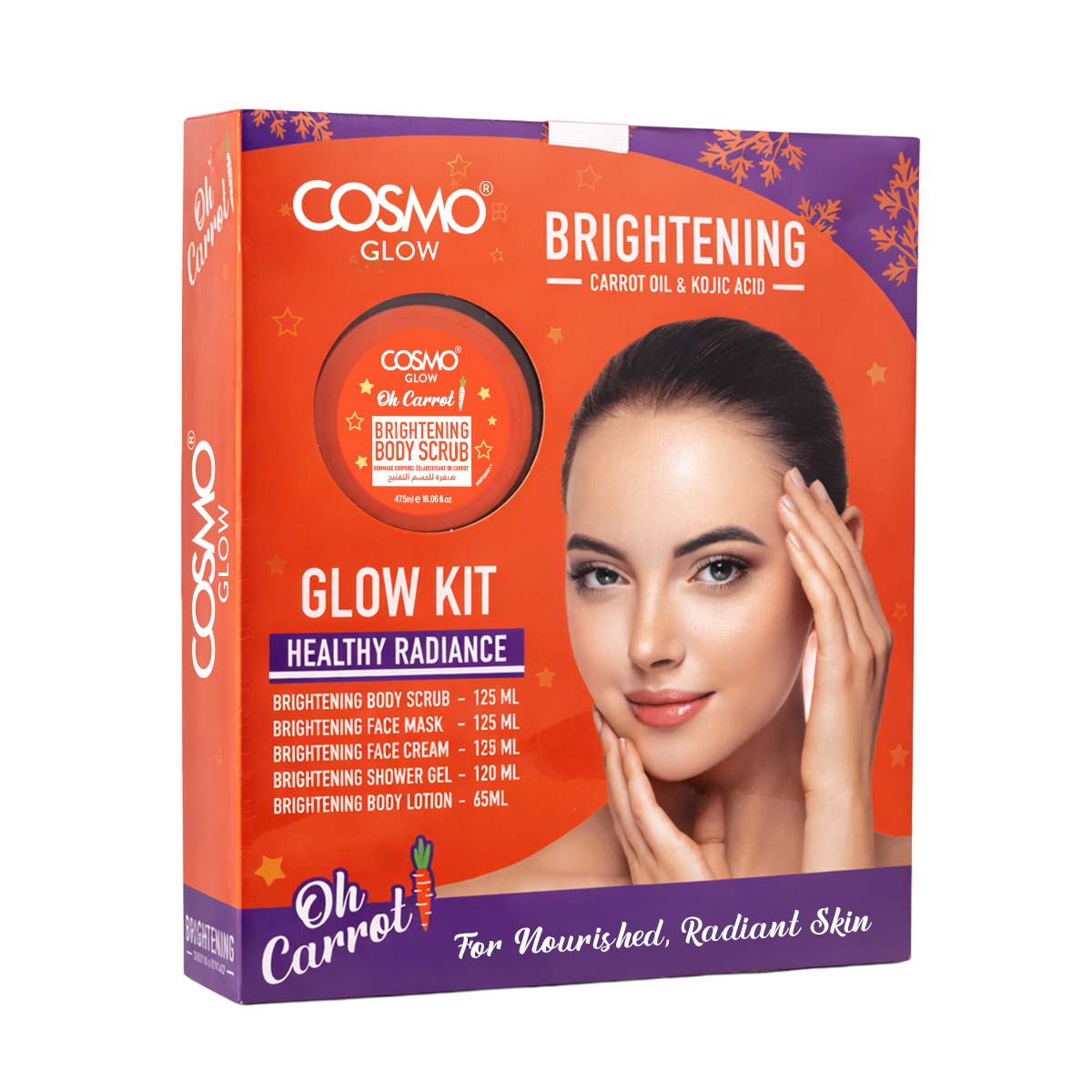 Cosmo Glow - Brightening Oh Carrot Glow Kit