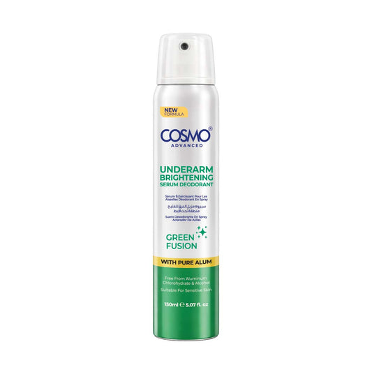 Cosmo Advanced Underarm Brightening Serum Body Deodorant Green Fusion