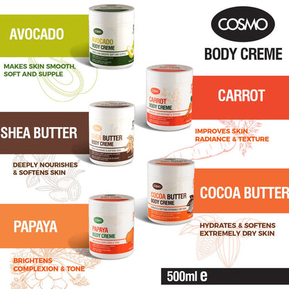 COSMO BODY MOISTURE CREAM SHEA BUTTER