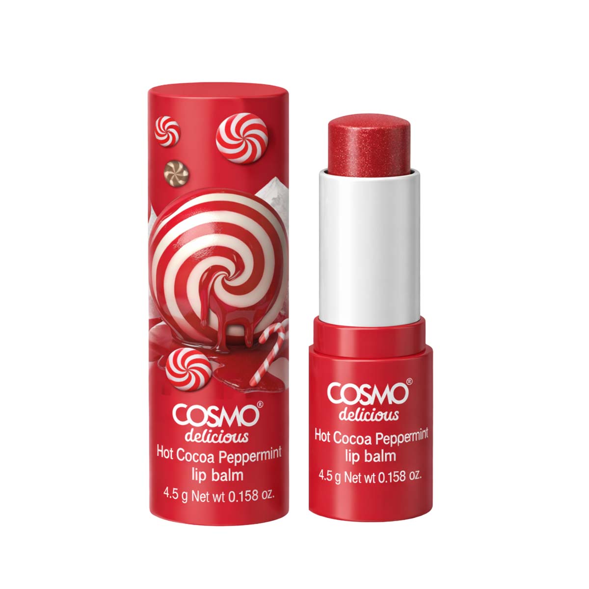Cosmo Lip Balm Hot Cocoa Peppermint