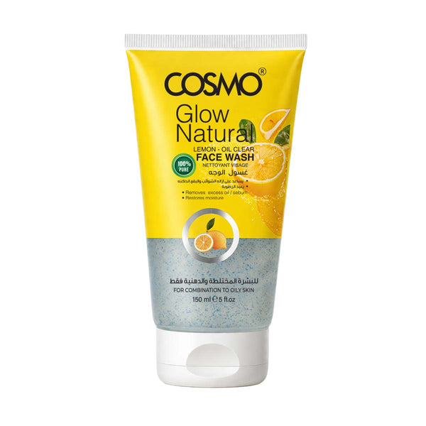 Glow Natural Lemon Oil Clear Face Wash
