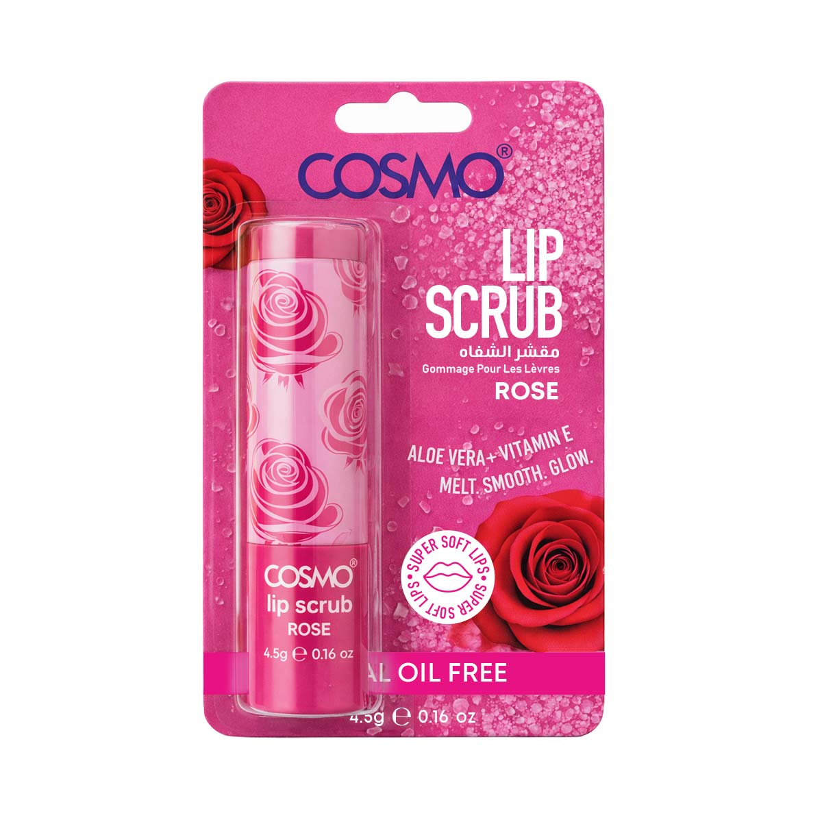 LIP SCRUB ROSE