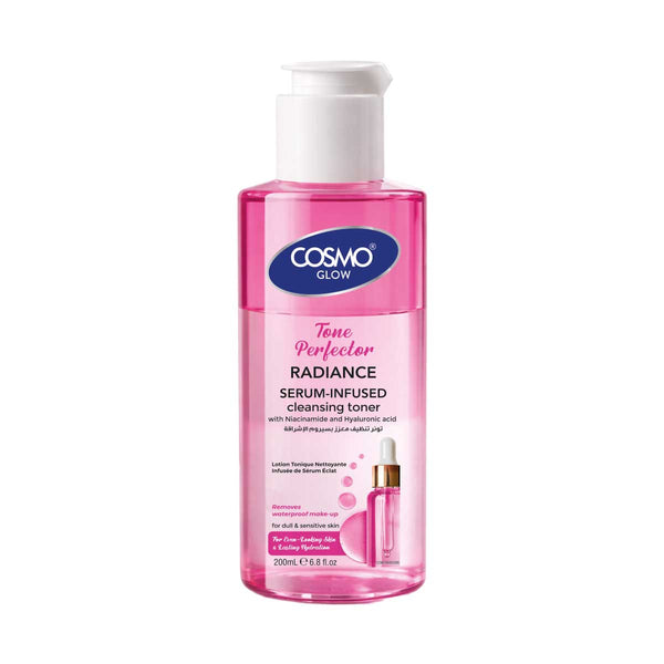Cosmo Glow - Tone Perfector Radiance Serum Infused Cleansing Toner