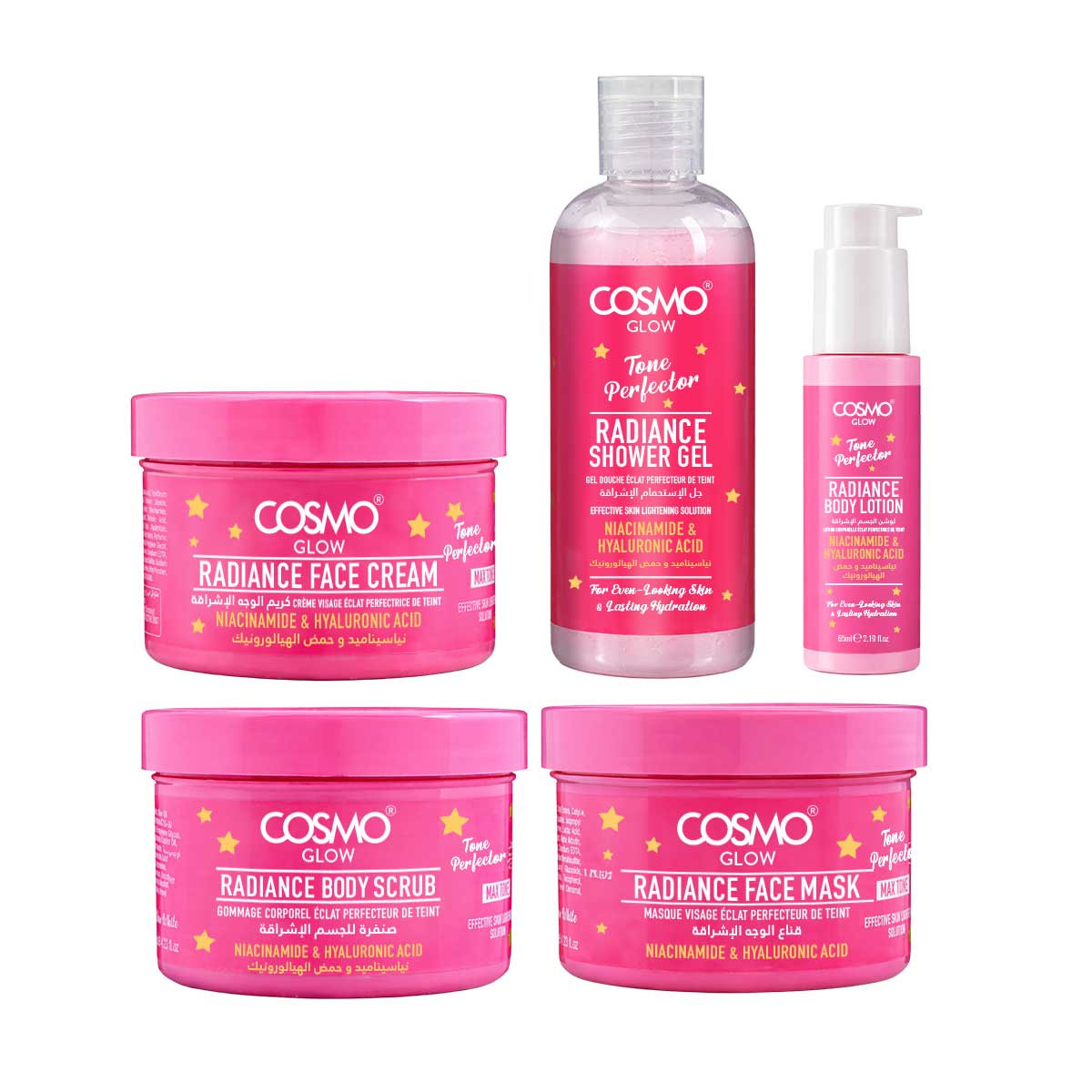 Cosmo Glow - Tone Perfector Radiance Glow Kit